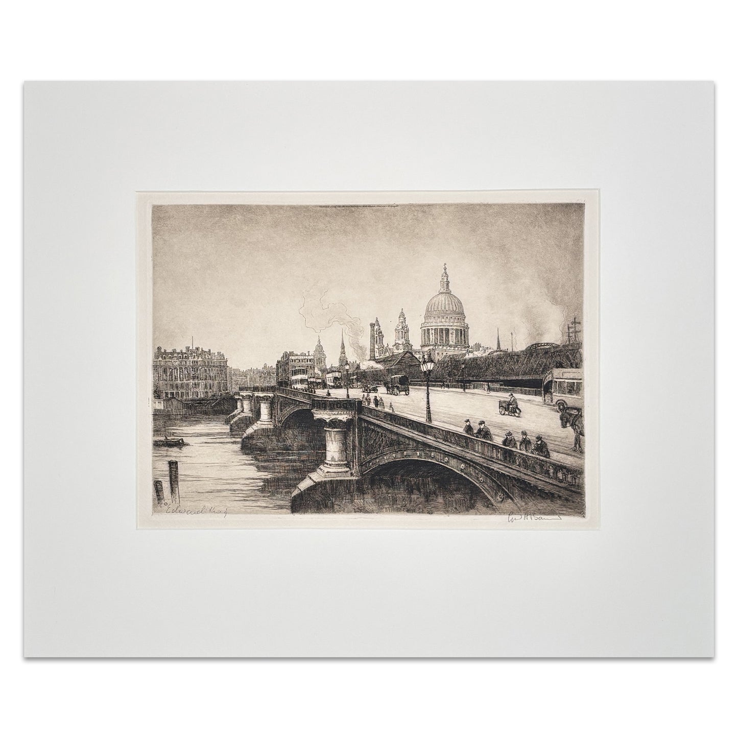 Cyril Henry Barraud - View of St. Paul's Cathedral, London (after Edward King)