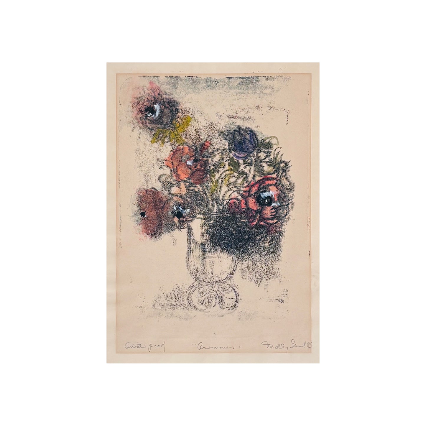 Molly Lamb Bobak - Anemones