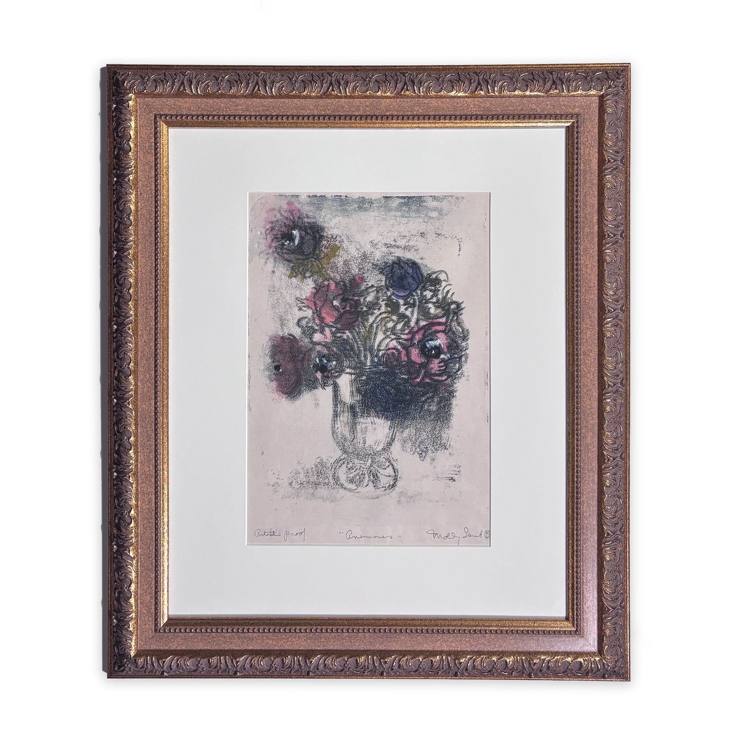 Molly Lamb Bobak - Anemones - McCanse Art