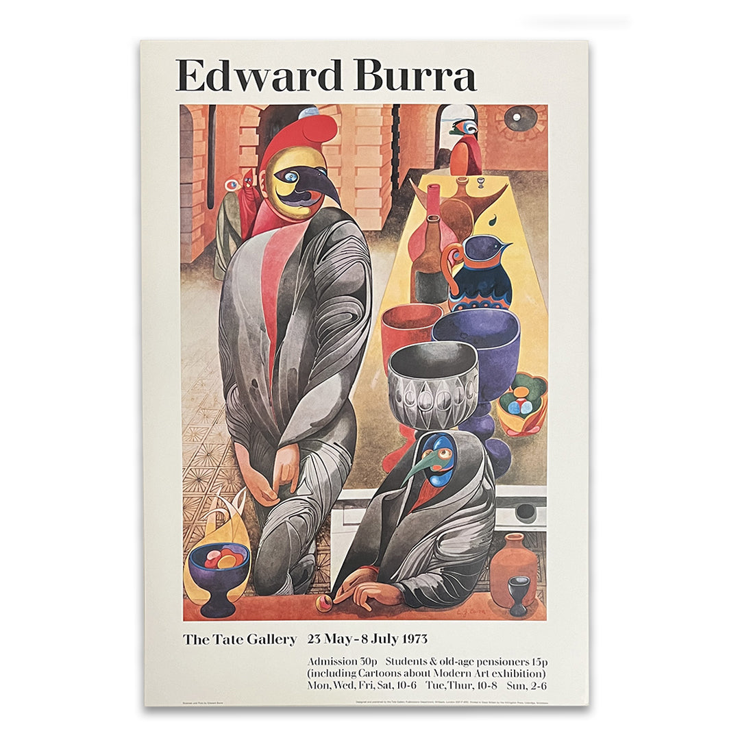 EDWARD BURRA: The Tate Gallery. 23 May - 8 July 1973