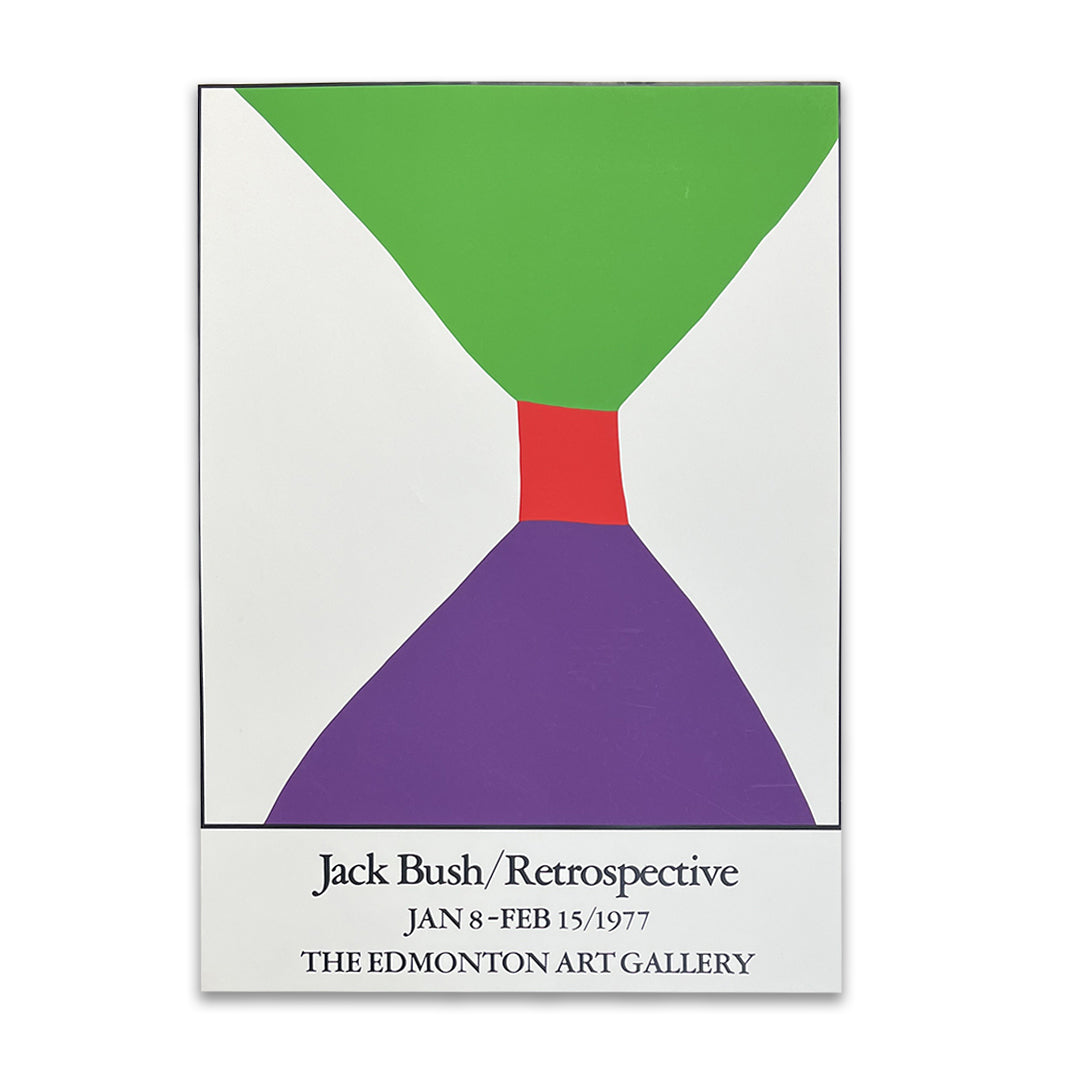 Jack Bush - Retrospective at the Edmonton Art Gallery