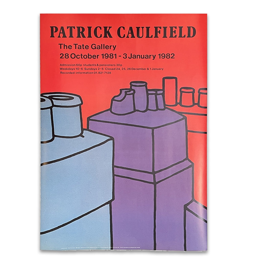 PATRICK CAULFIELD. The Tate Gallery. 28 October 1981 - 3 January 1982