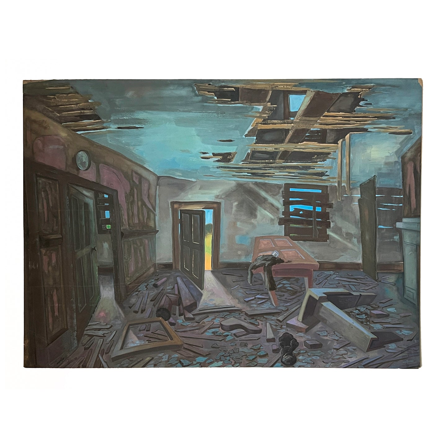 Edwy Francis Cooke - Untitled (Abandoned House) - McCanse Art