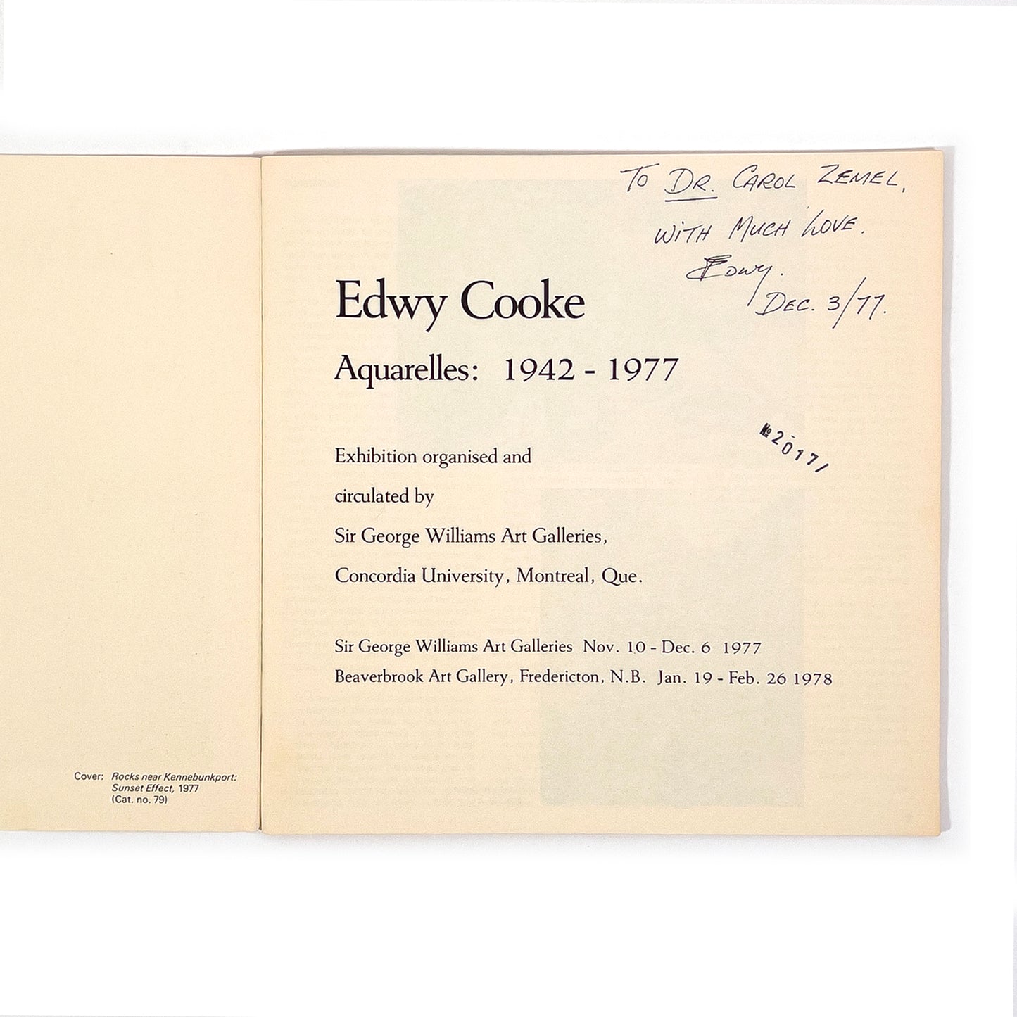 Edwy Francis Cooke - Untitled (Brick Works, Don Valley, Toronto) - McCanse Art