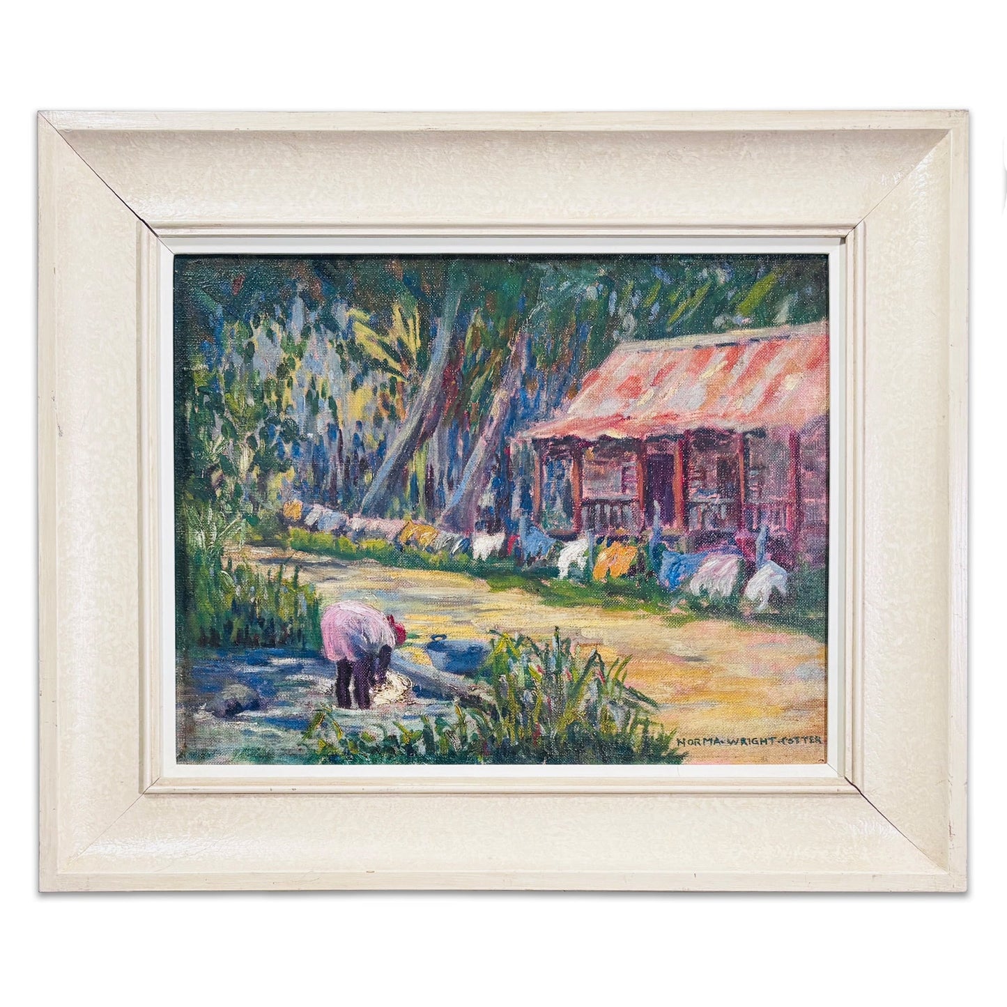 Norma Wright-Cotter - Washing, Jamaica