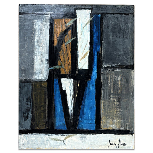 Senen Ubina - Still life with flowers