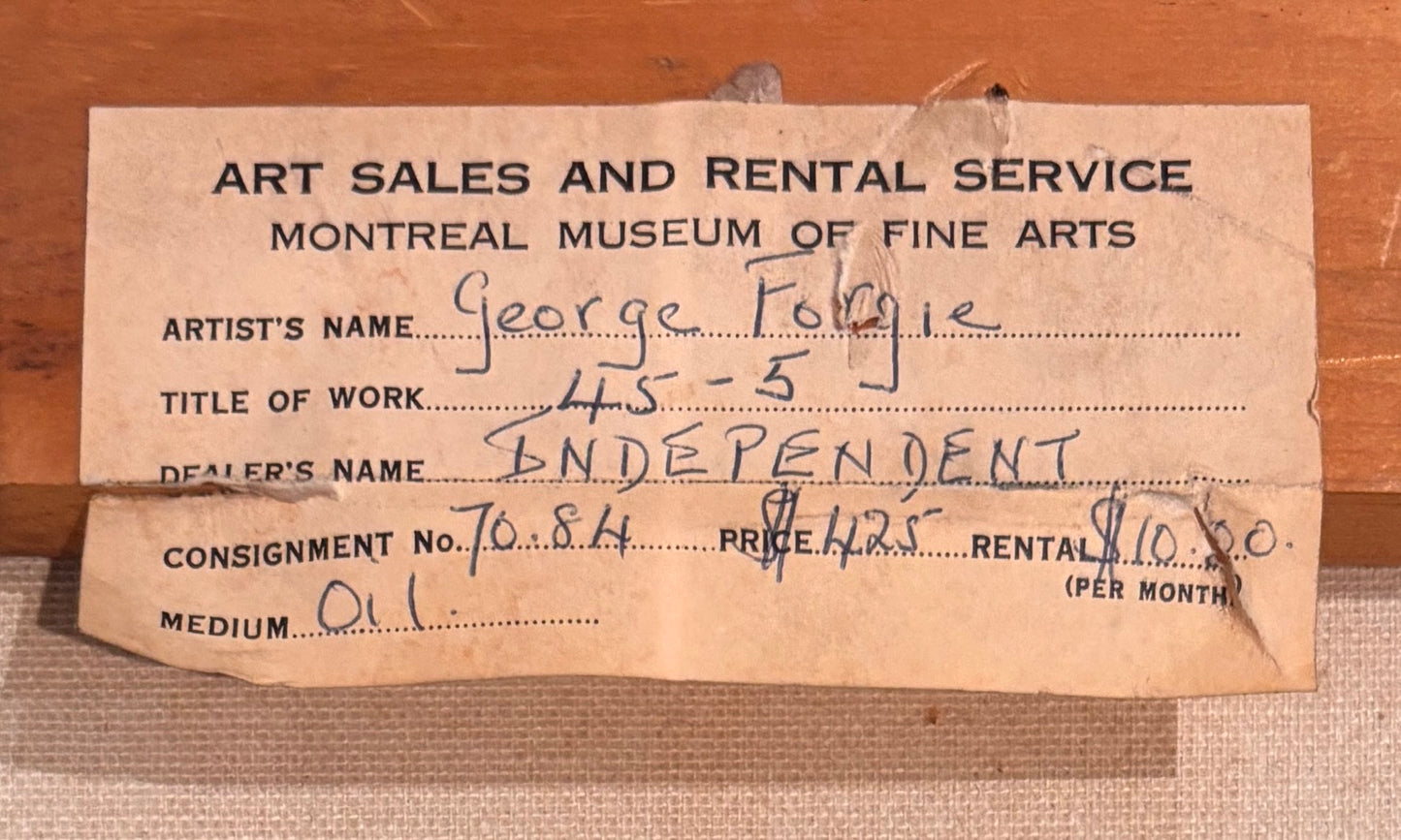 George Patrick Forgie - 45-S