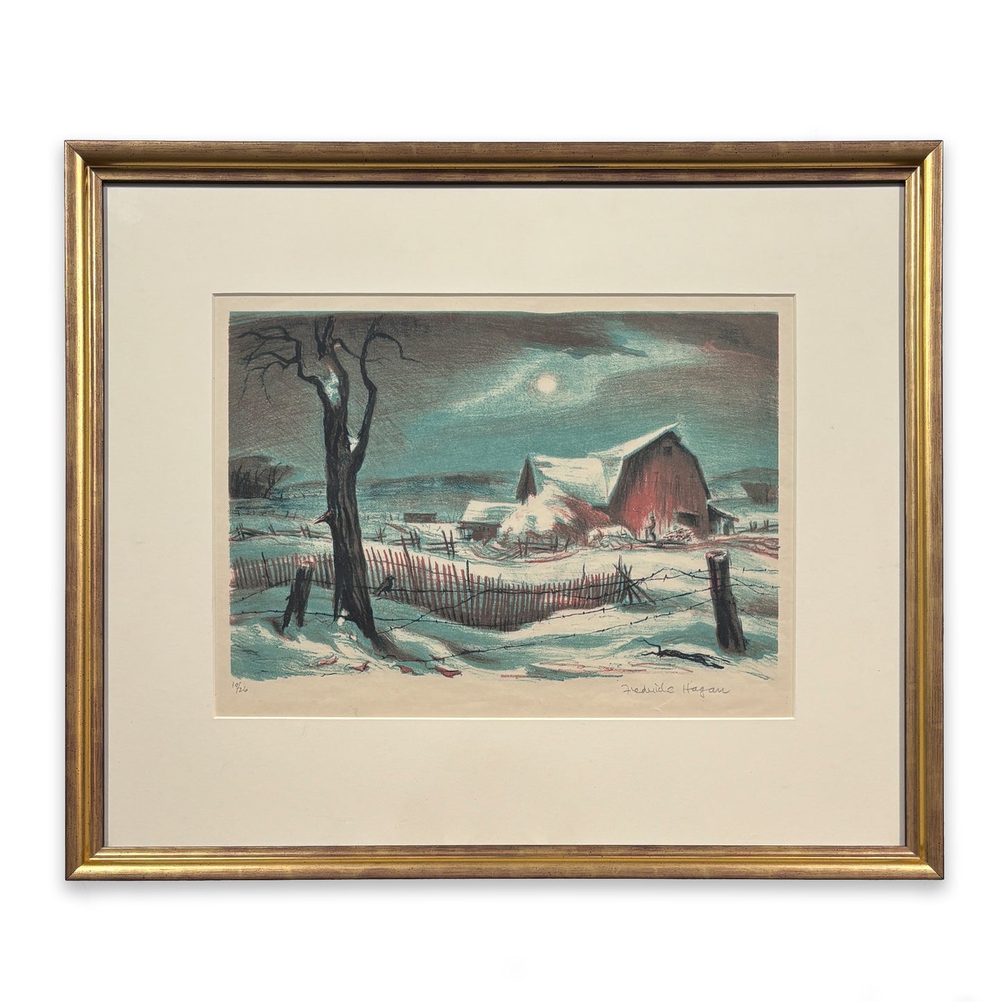 Frederick Hagan - Winter Landscape