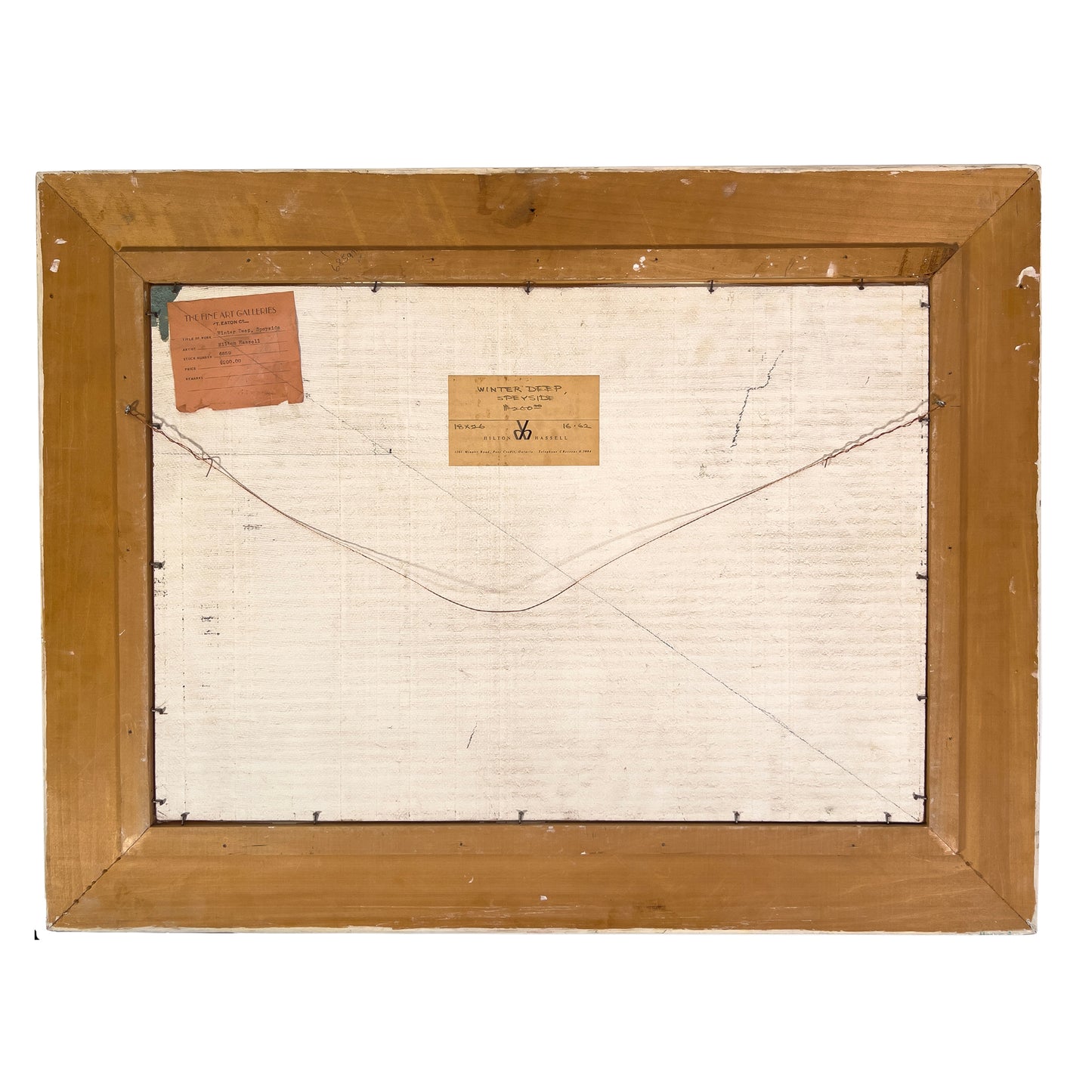 Hilton Hassel - Winter Deep, Speyside - McCanse Art