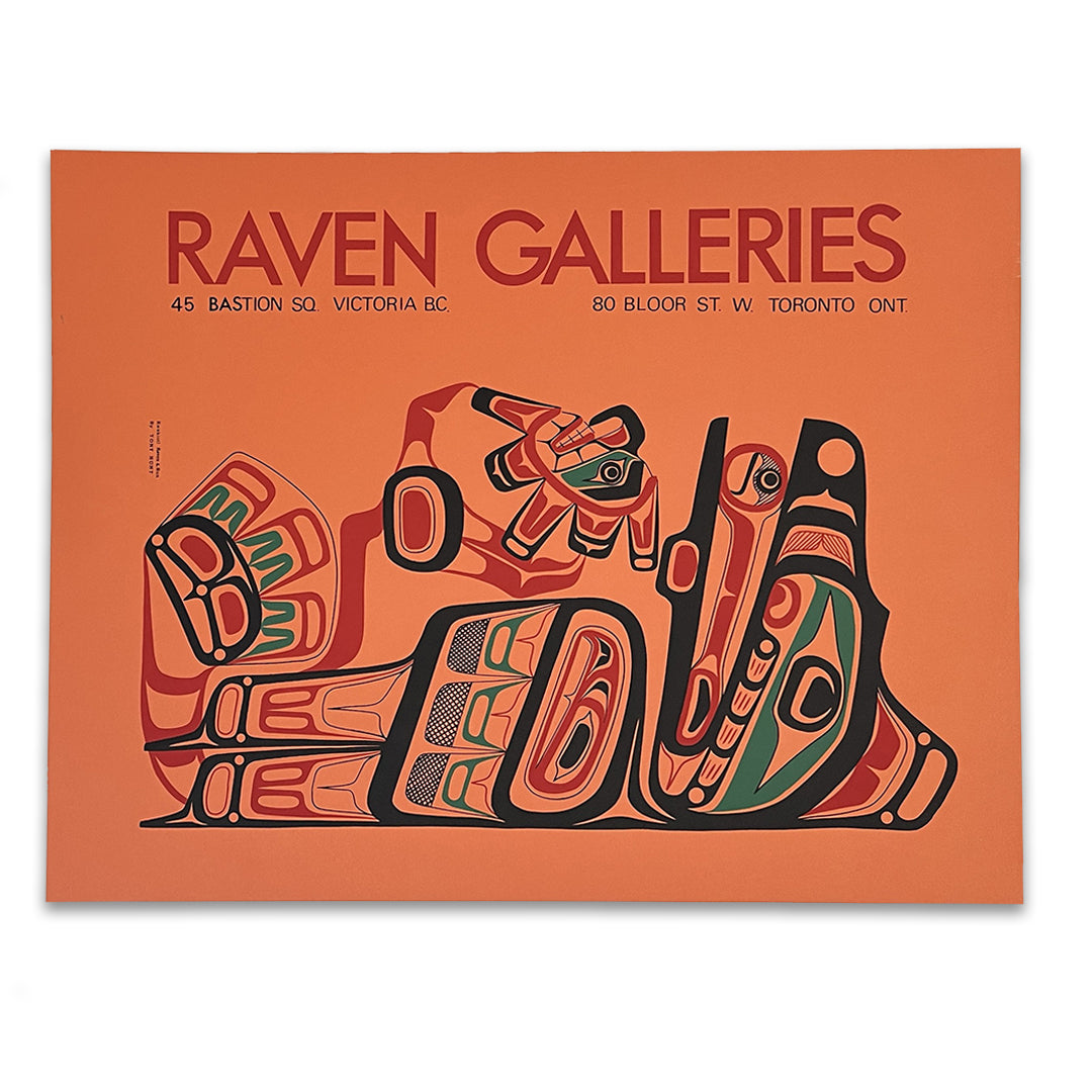 Tony Hunt - Kwakiutl Raven and Sun