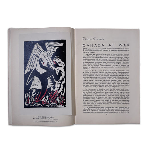 Maritime Art Magazine. Vol. 2, No. 3. *Linocut by FRITZ BRANDTNER