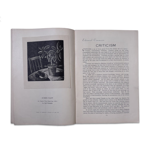 Maritime Art Magazine. Vol. 2, No. 4. *Woodcut by CARL SCHAEFER