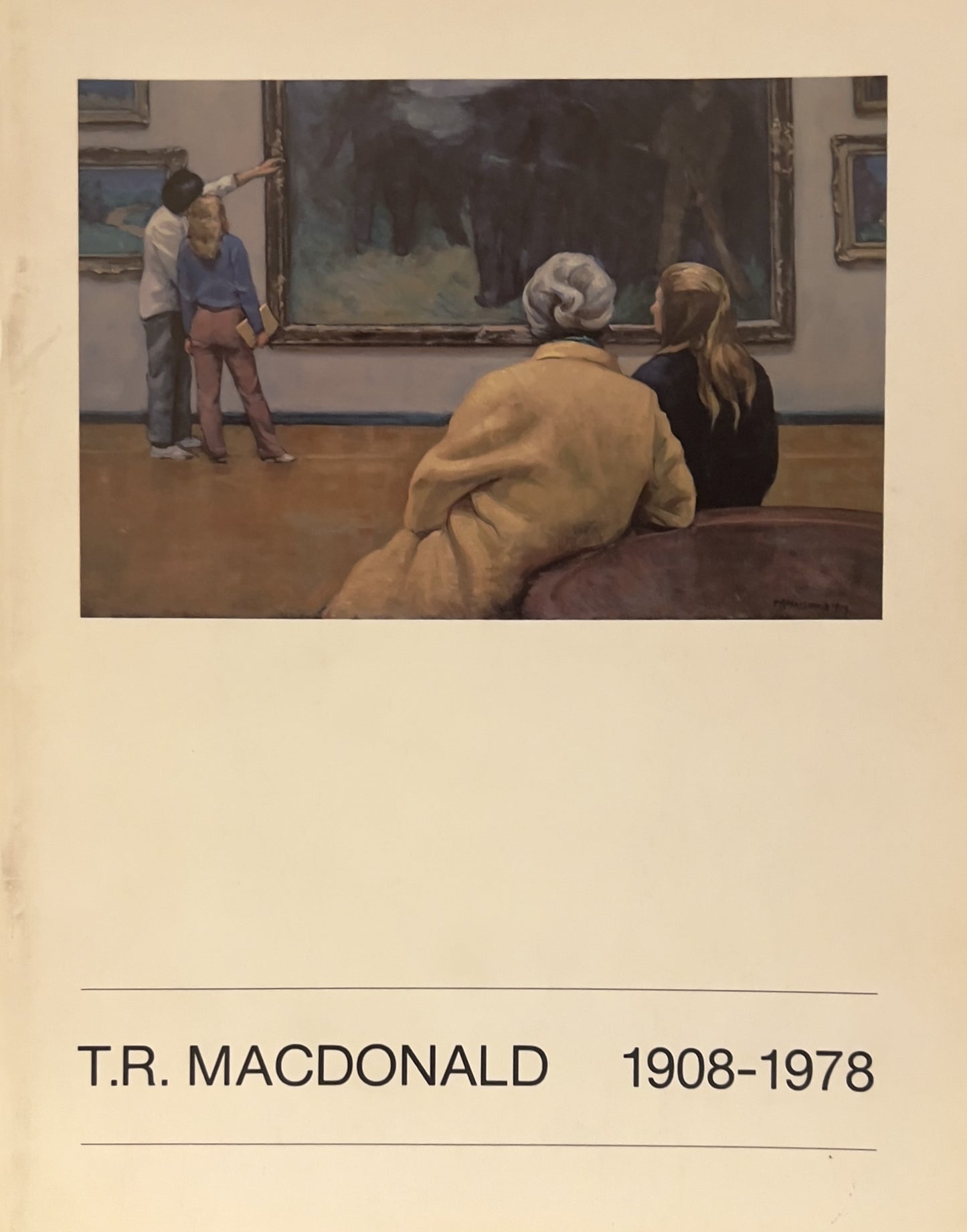 Thomas Reid MacDonald - Girl Dressing - McCanse Art