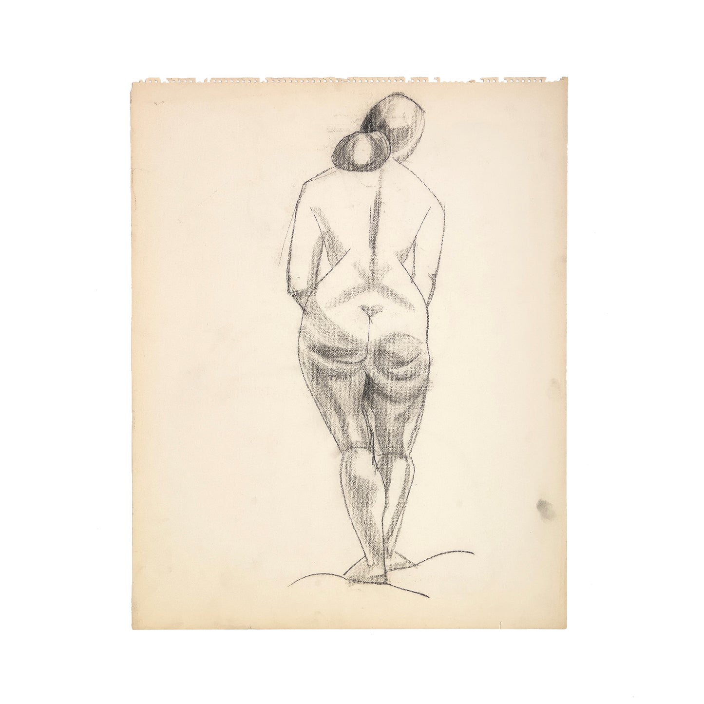 Isabel McLaughlin - Nude from Back - McCanse Art