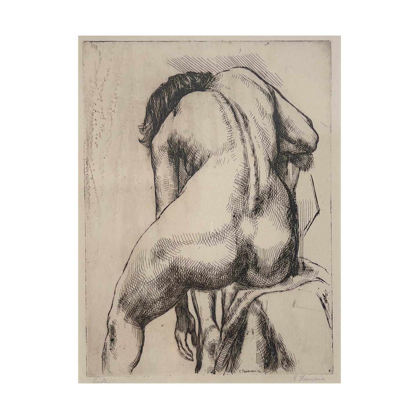 Ernst Neumann - Nude - McCanse Art