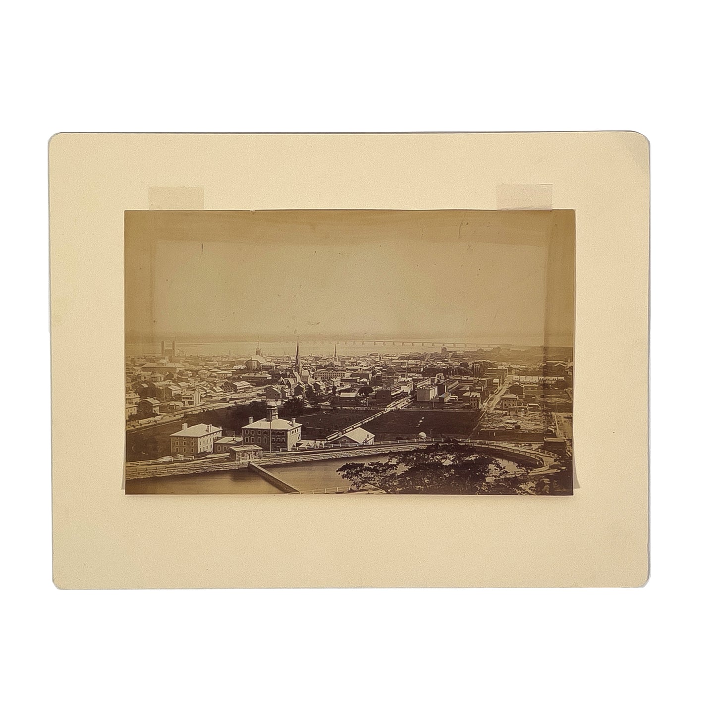 William Notman - Montreal and Victoria Bridge - McCanse Art