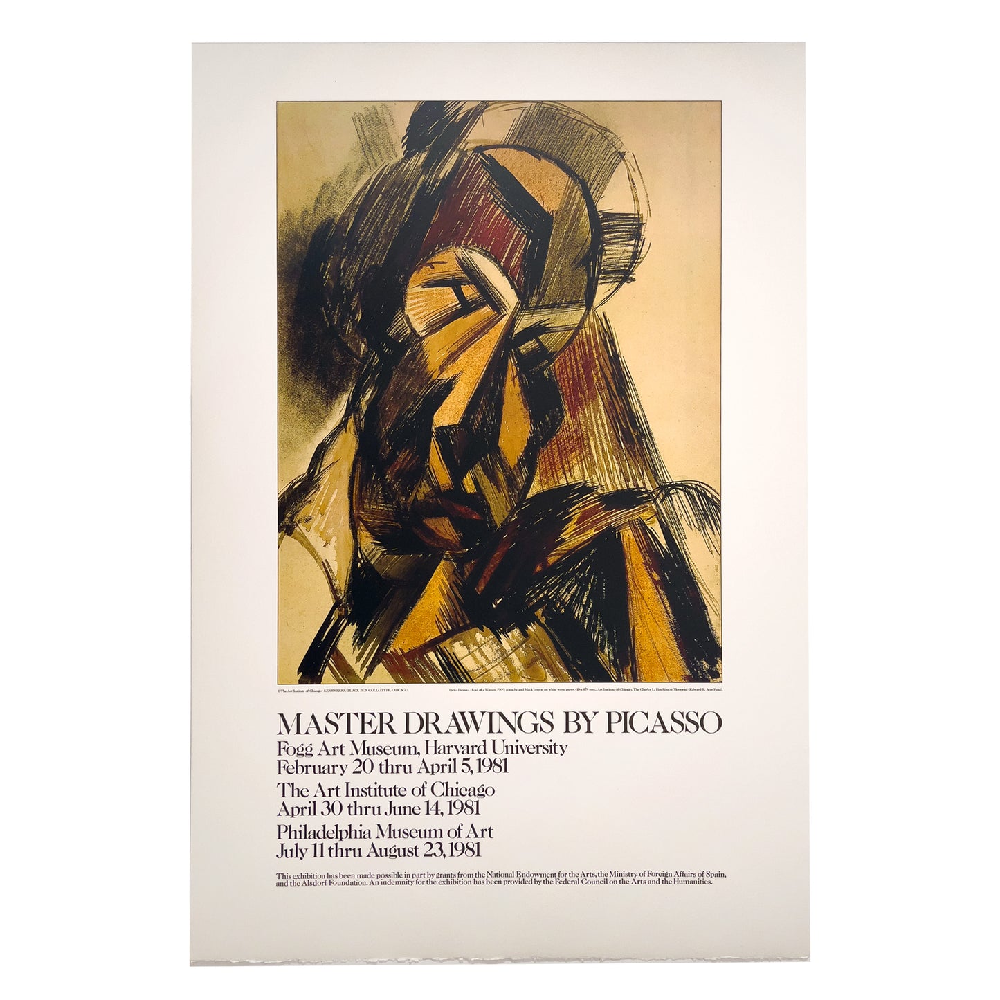 MASTER DRAWINGS BY PICASSO. Fogg Art Museum, Harvard University. 1981. - McCanse Art