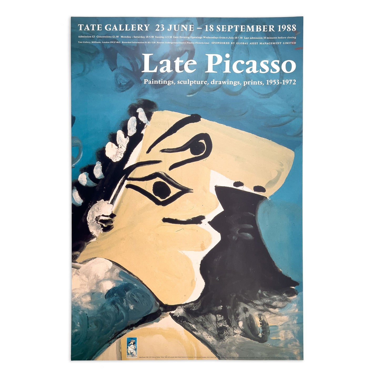LATE PICASSO. Paintings, Sculpture, Drawings, Prints, 1953-1972. Tate Gallery 23 June - 18 September 1988