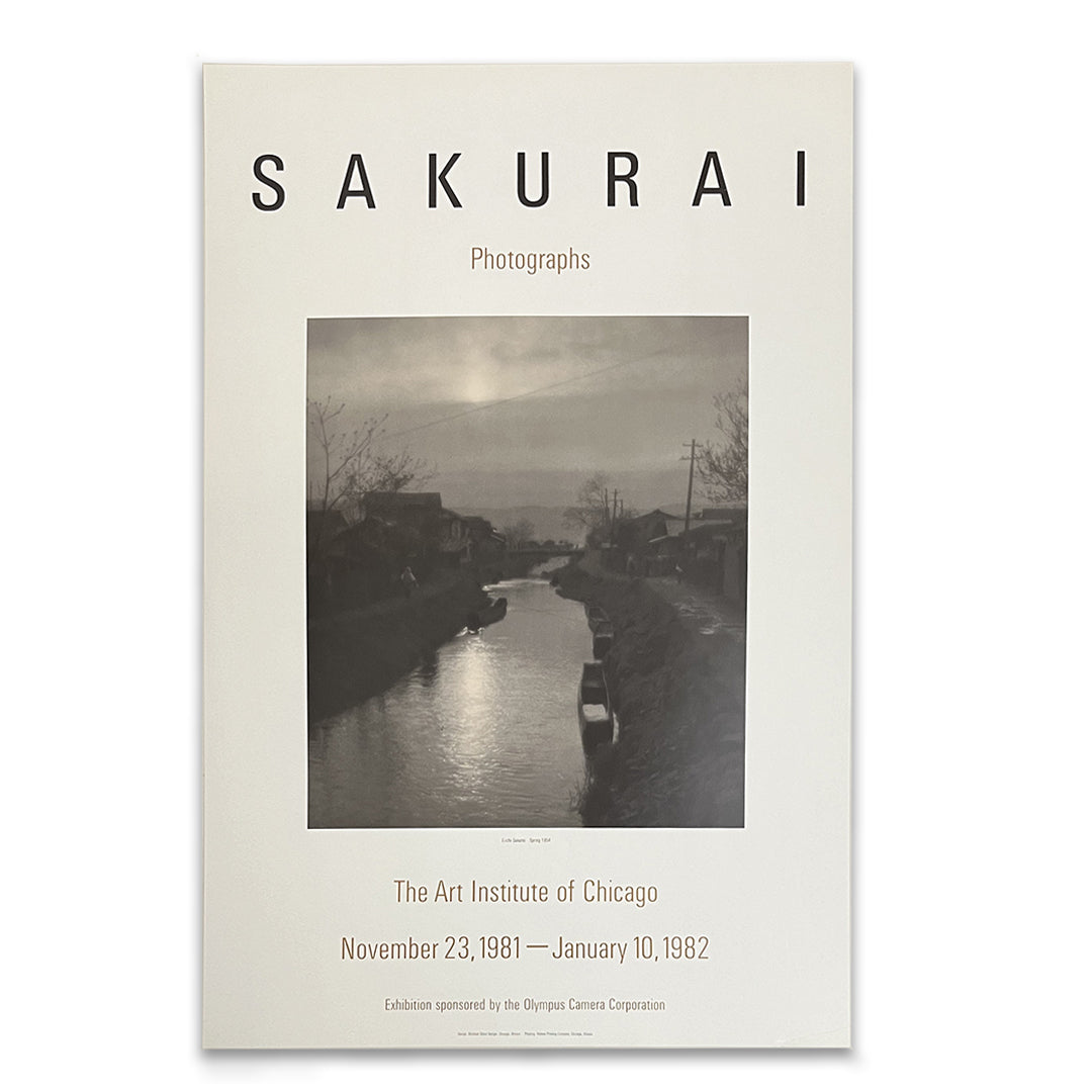 SAKURAI: PHOTOGRAPHS. Art Institute of Chicago, November 23, 1981 - January 10, 1982Date: 1981
