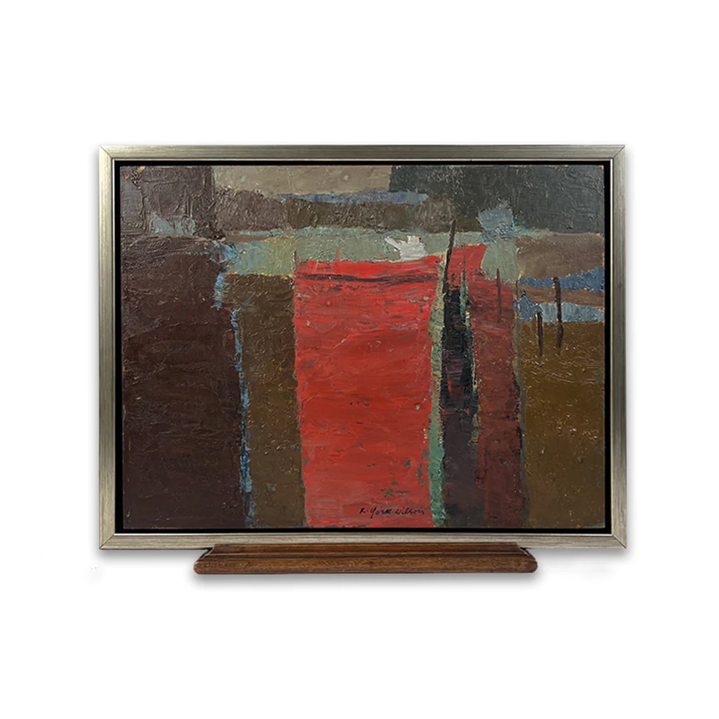 Ronald York Wilson - Red Boat, Mexico