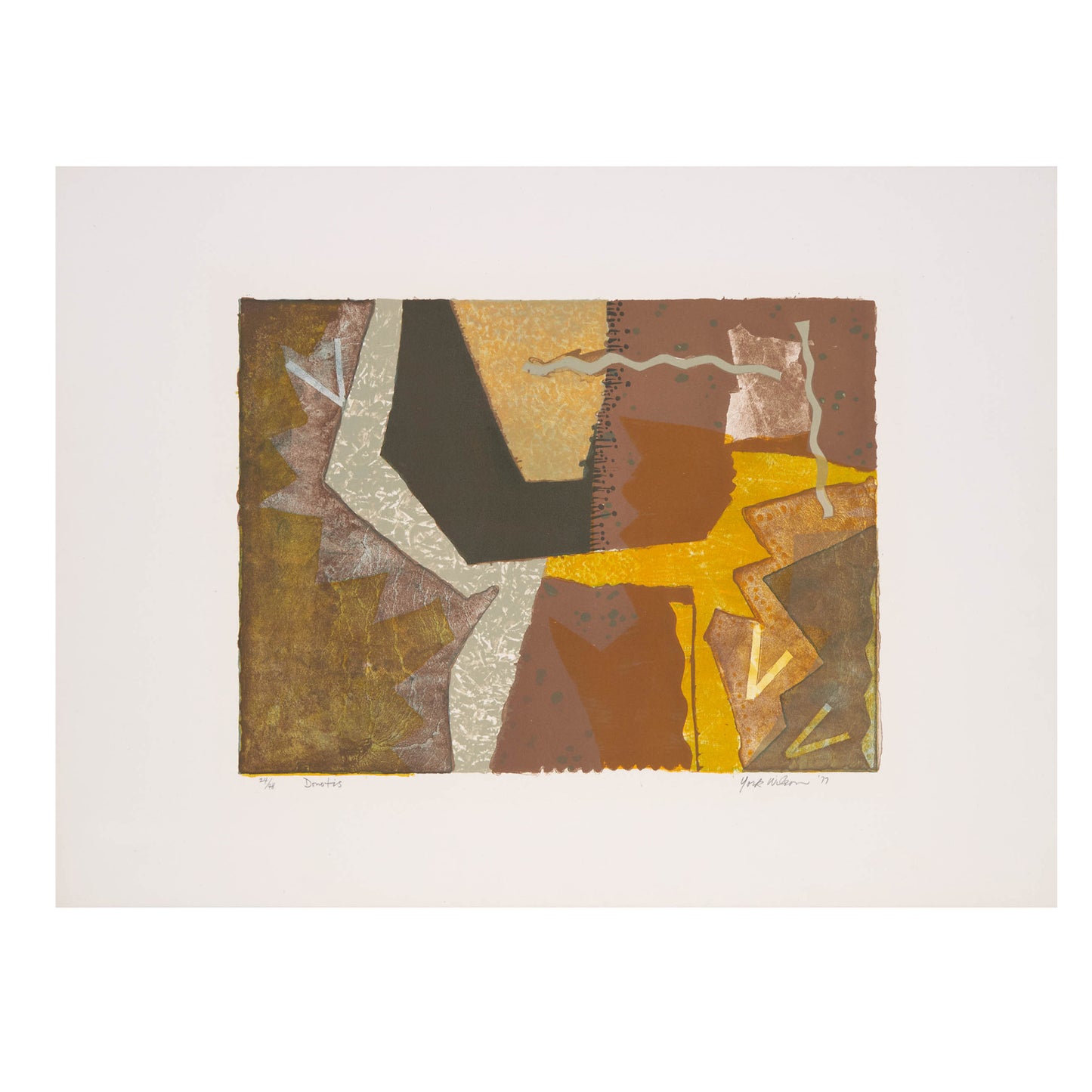 Ronald York WIlson, Donotis (From the "Cities" Portfolio of 7)