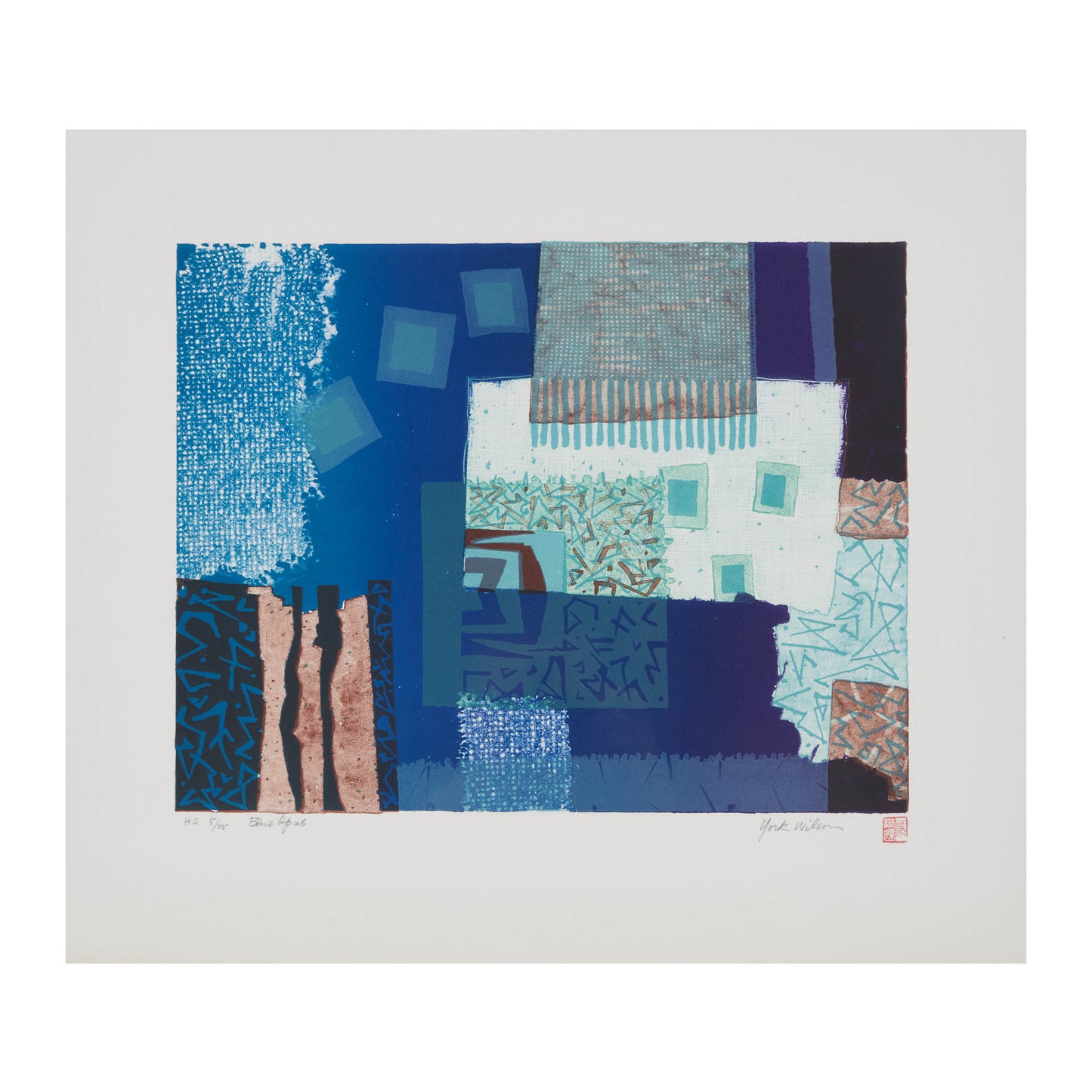 Ronald York Wilson, Blue Opus