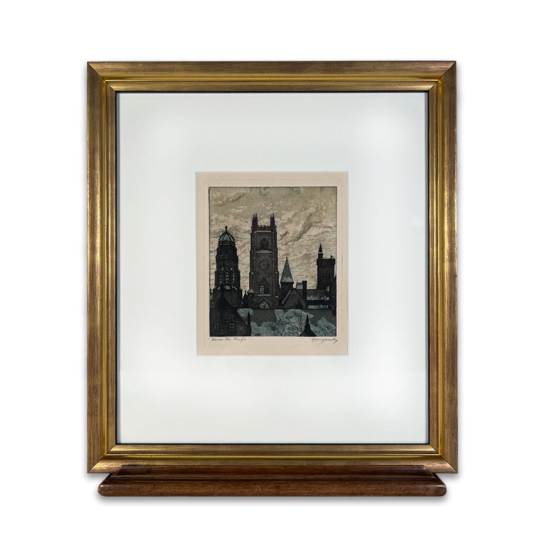 Nicholas Hornyansky - Above the Roofs - McCanse Art