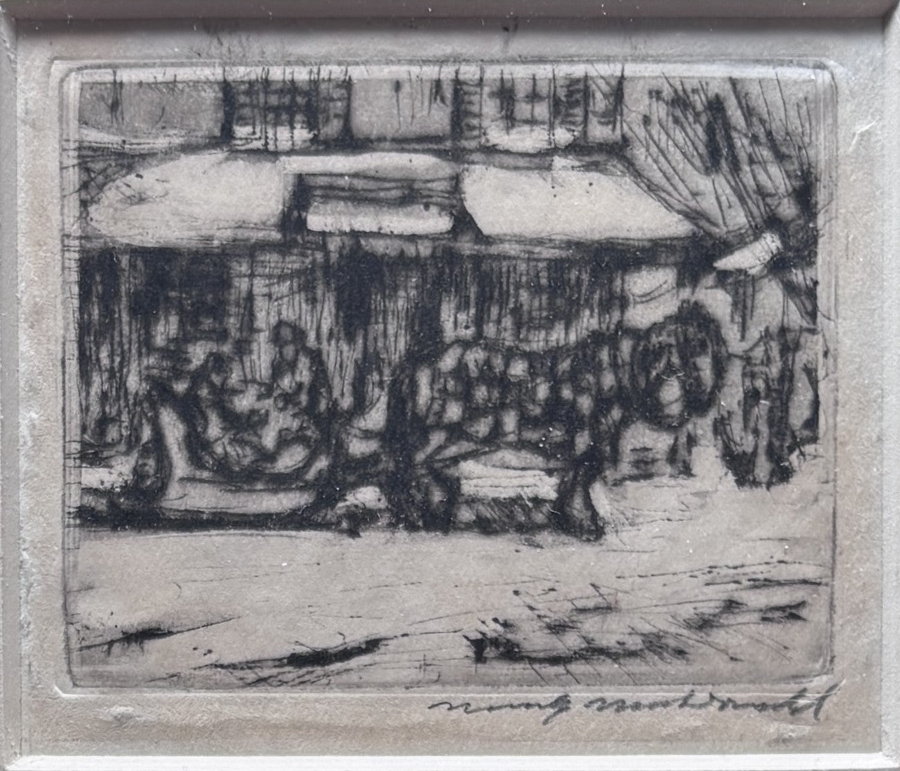 Manly Edward MacDonald - Horse and Sleigh