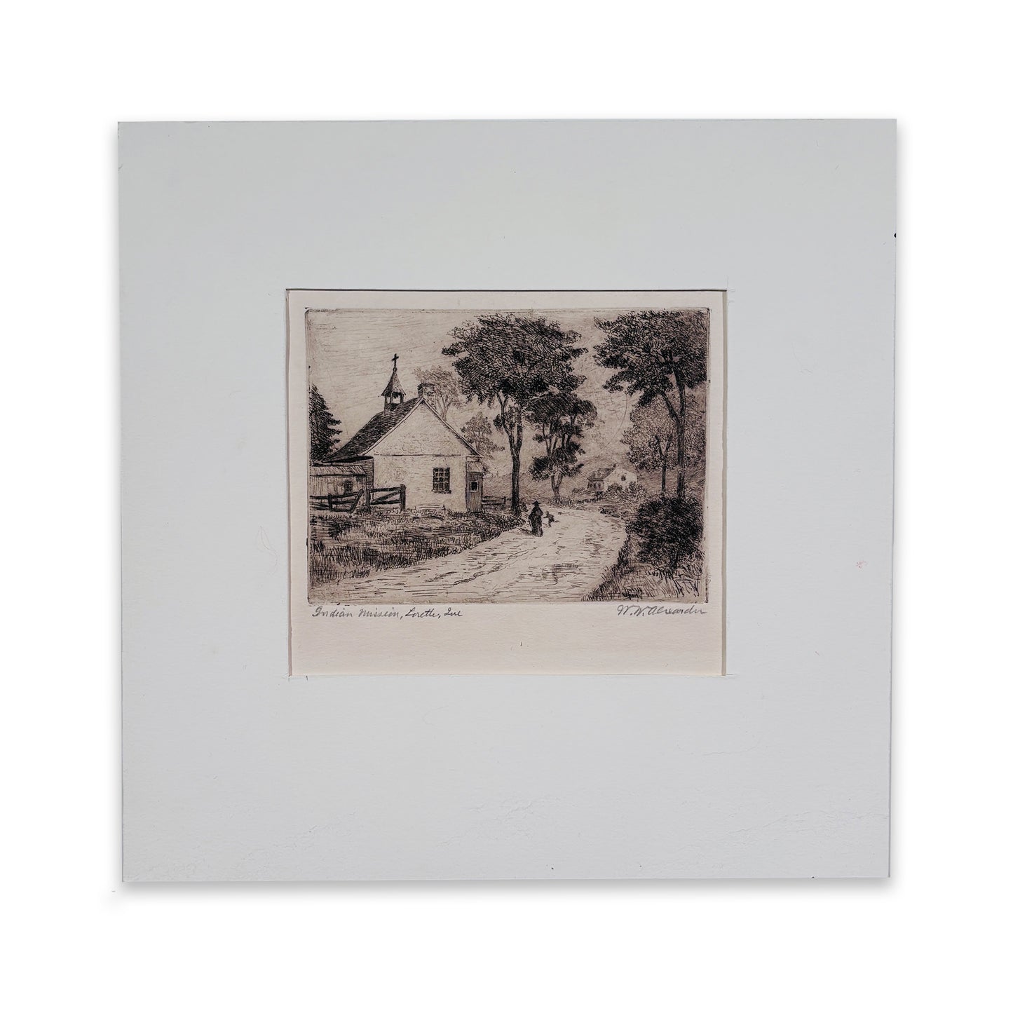 William Walker Alexander - Indian Mission, Lorette, Quebec