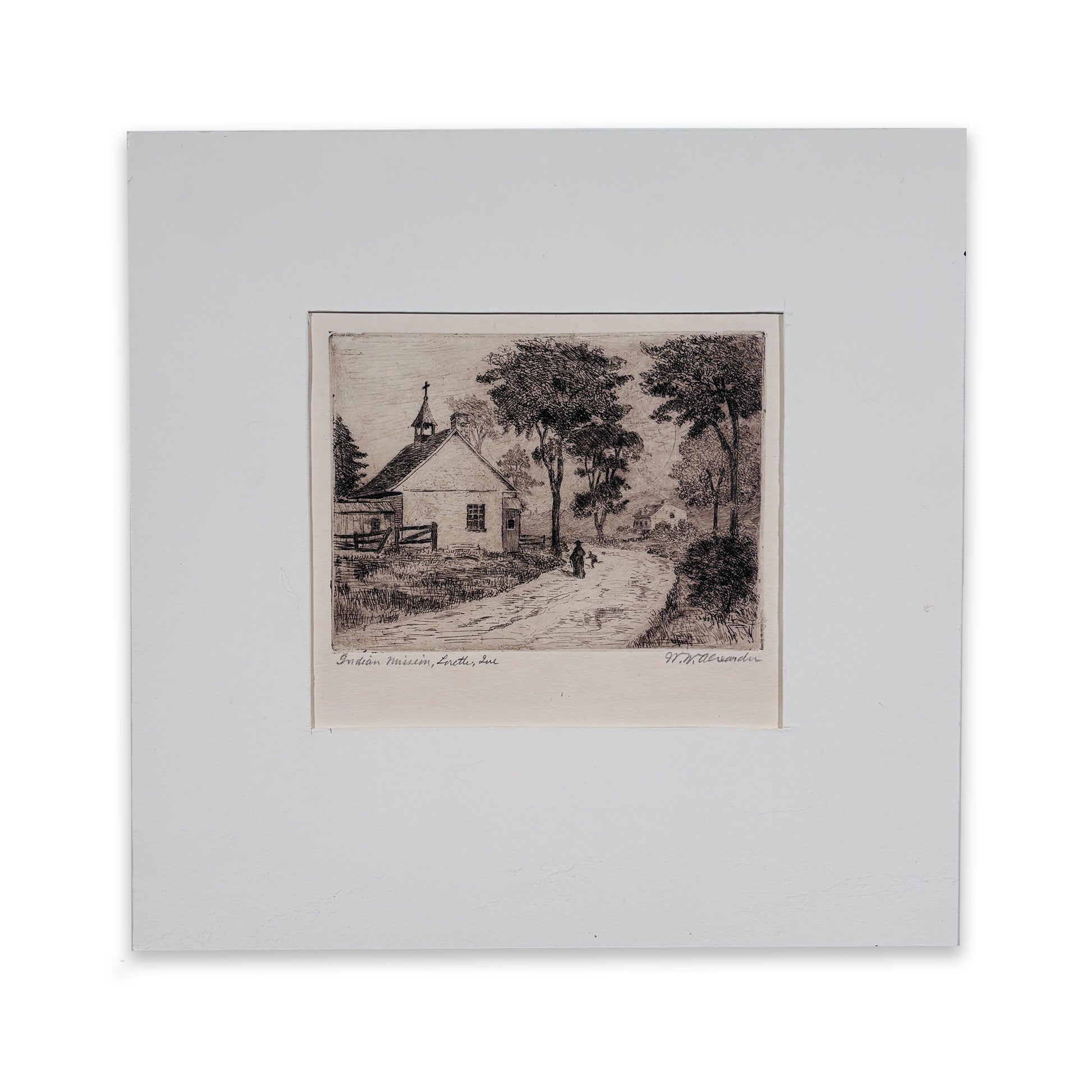 William Walker Alexander - Indian Mission, Lorette, Quebec