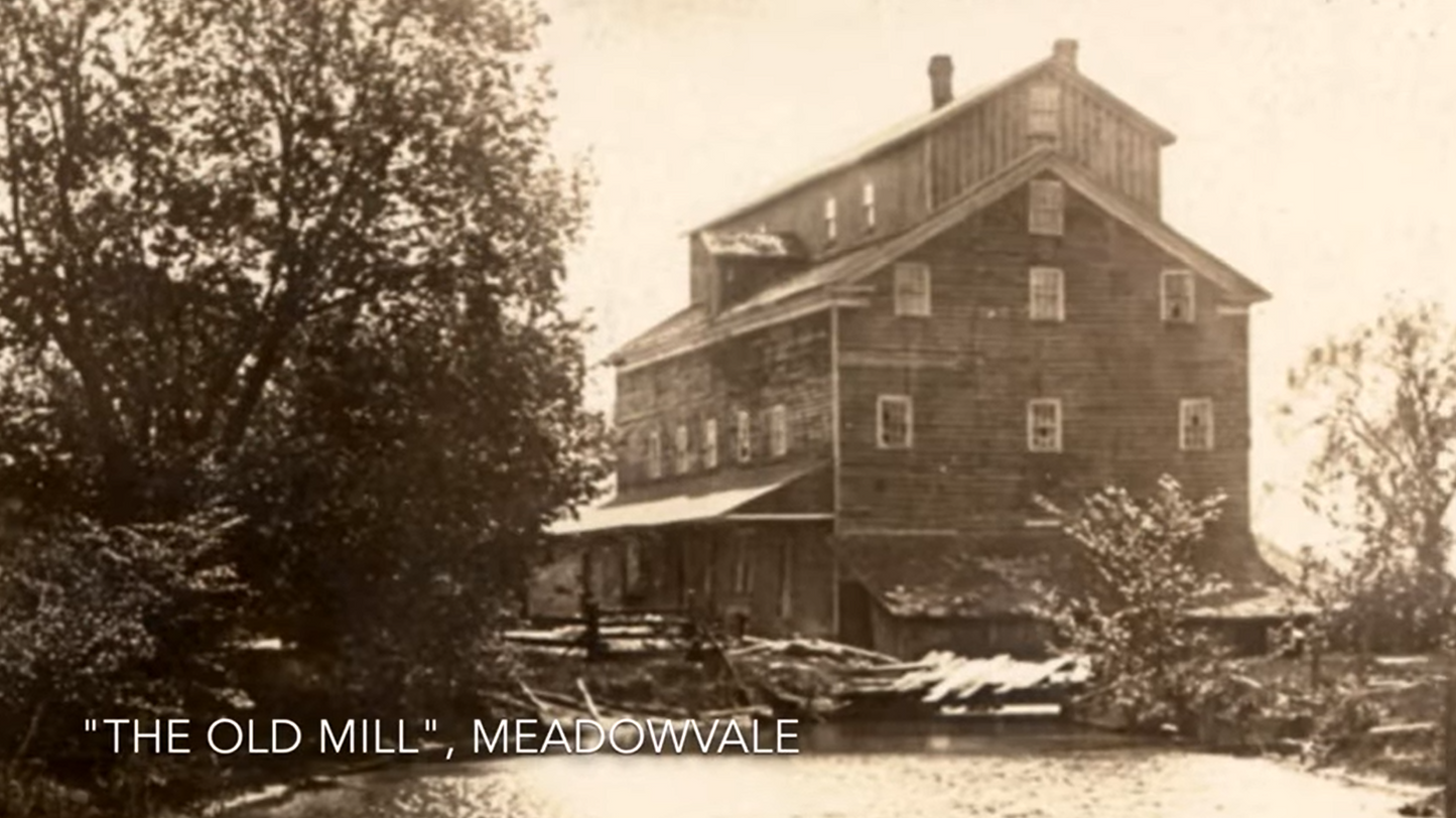 Old Mill on Credit River. Photo credit: Peel Regional Art Gallery.