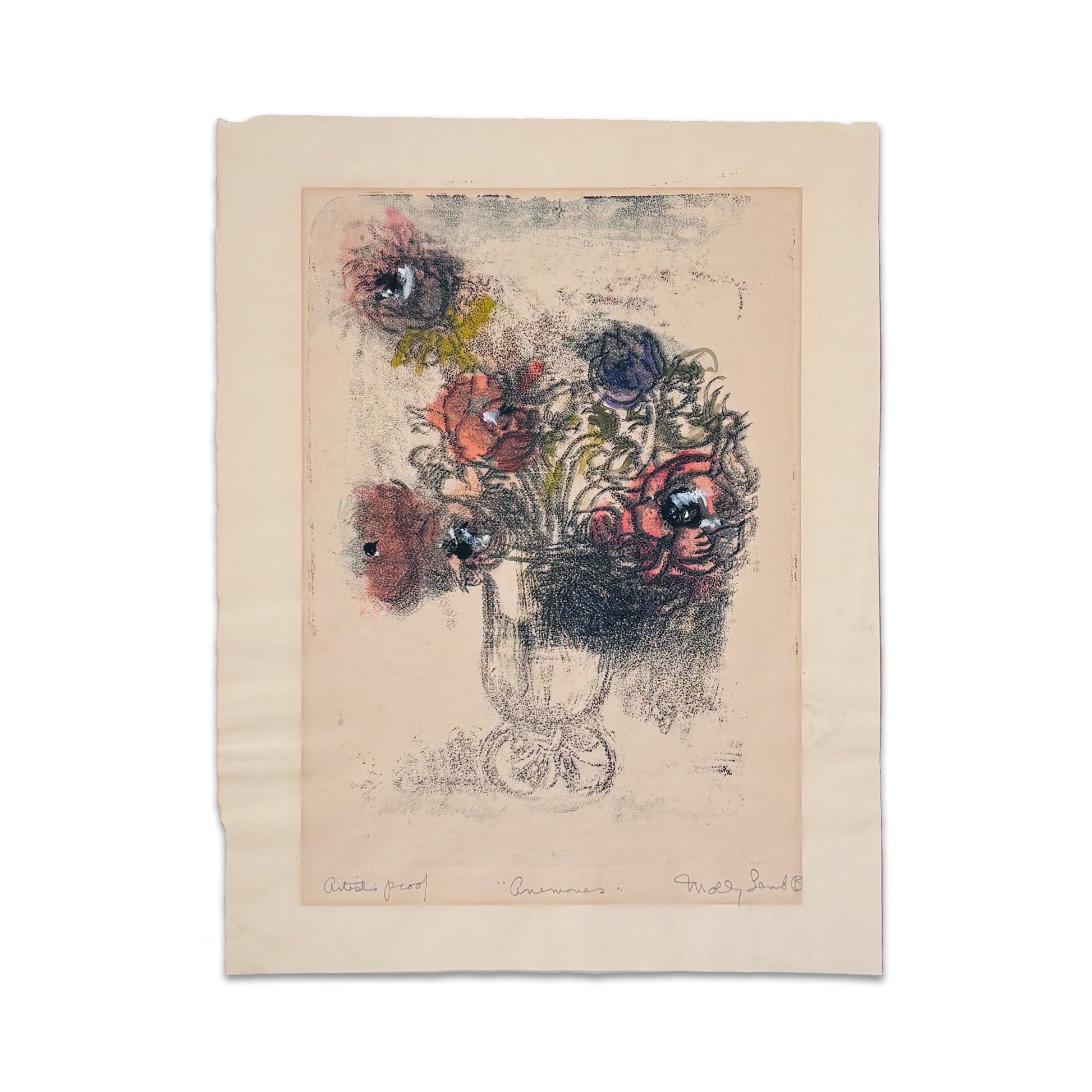 Molly Lamb Bobak - Anemones