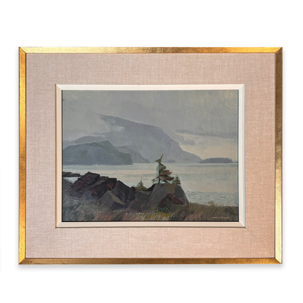 Alan Caswell Collier - Chilkat River, Near Haines, Alaska - McCanse Art