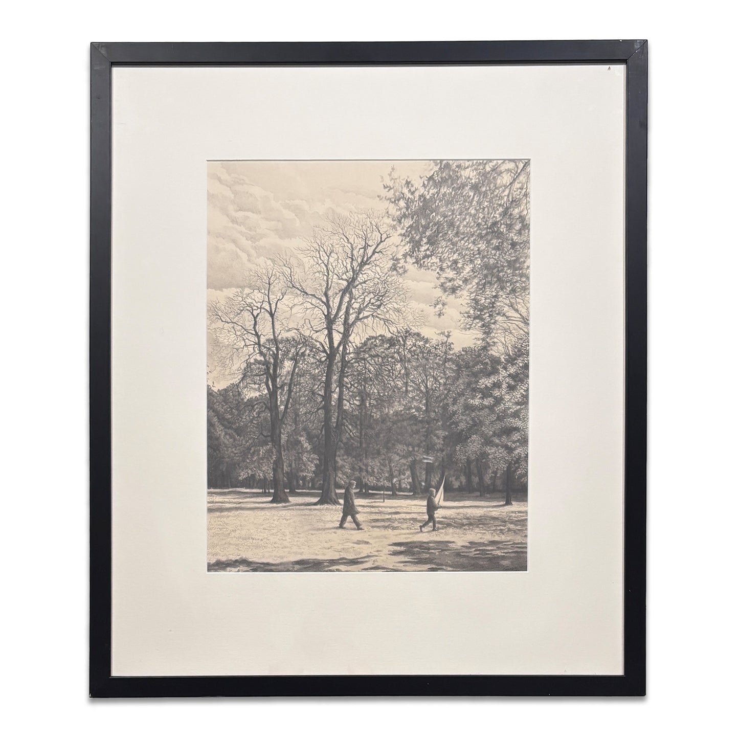 Edwy Francis Cooke - October Sunday Morning, Hyde Park