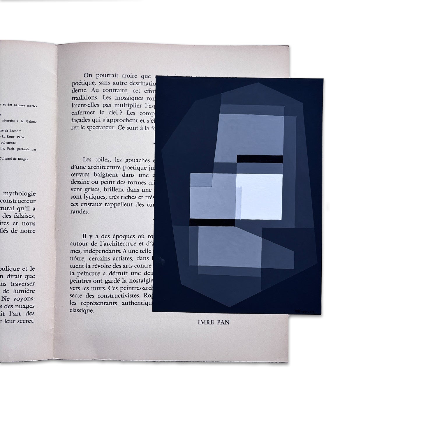 Roger-Francois Thepot - Etude de Imre Pan