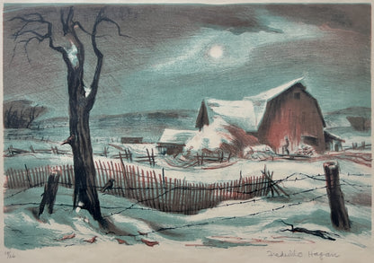 Frederick Hagan - Winter Landscape