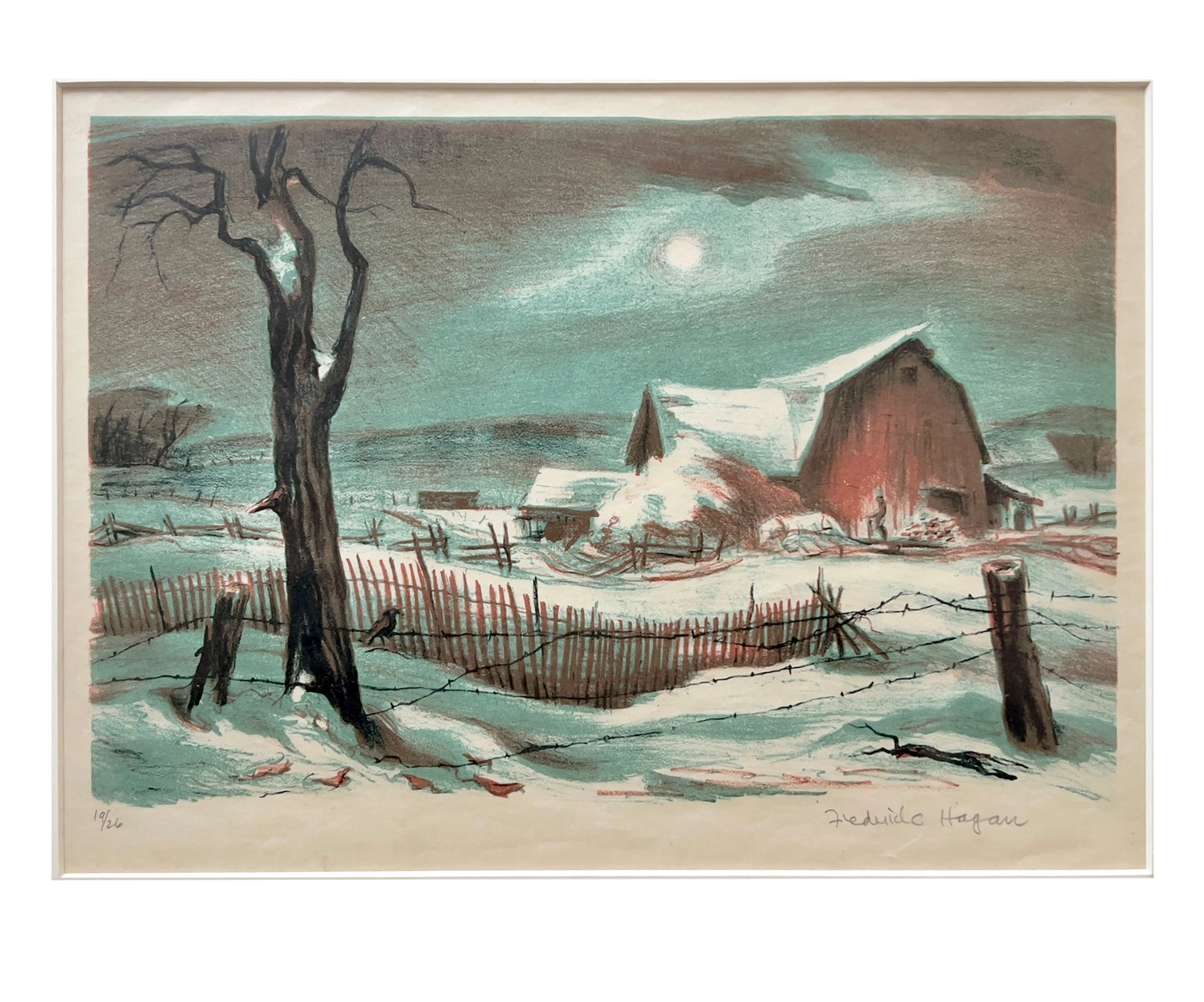 Frederick Hagan - Winter Landscape