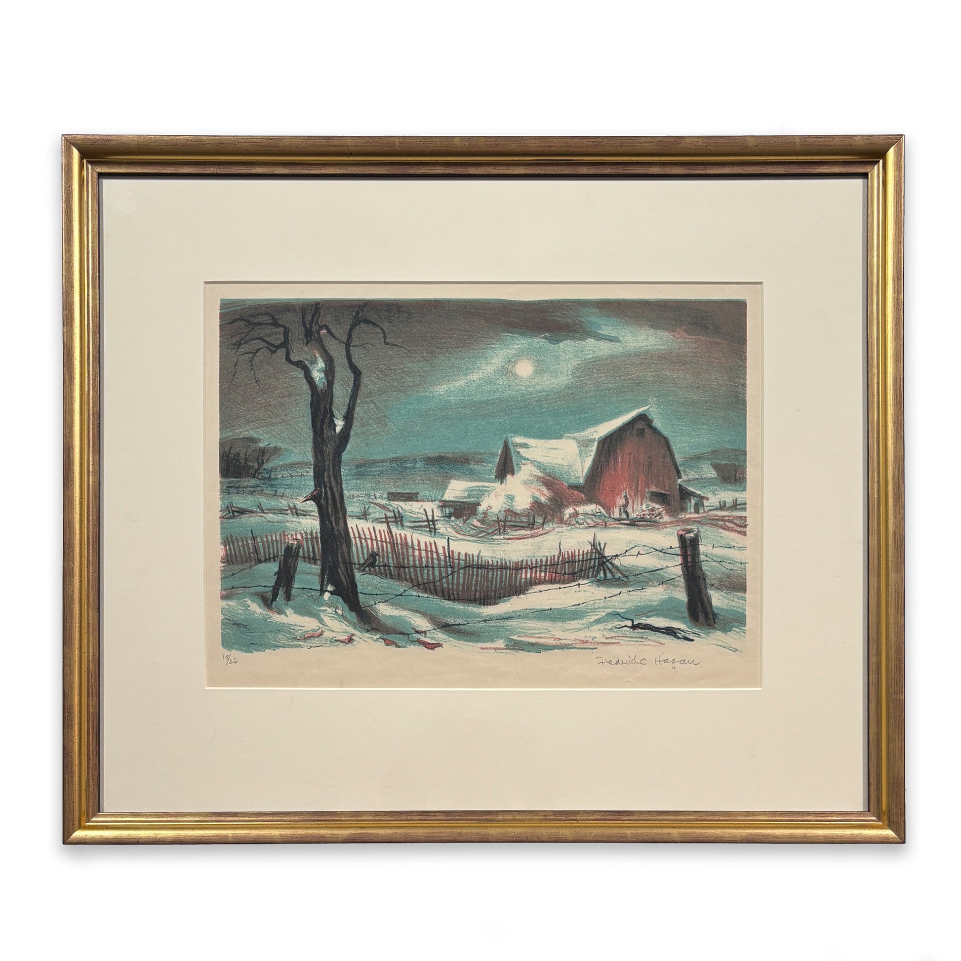 Frederick Hagan - Winter Landscape