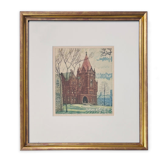 Nicholas Hornyansky - Victoria College in Spring, Toronto