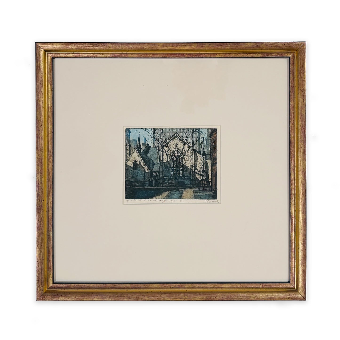 Nicholas Hornyansky - Old Churches of Canada (Holy Trinity, Toronto)