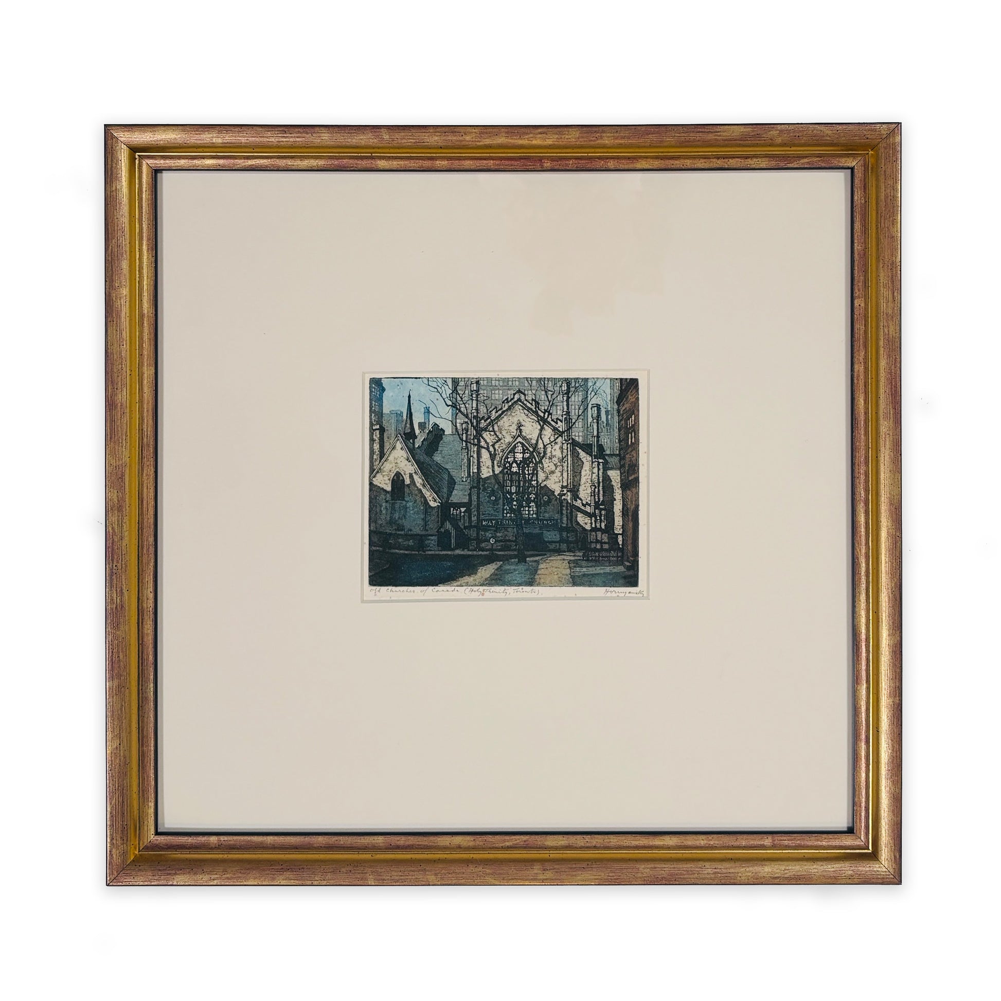 Nicholas Hornyansky - Old Churches of Canada (Holy Trinity, Toronto)