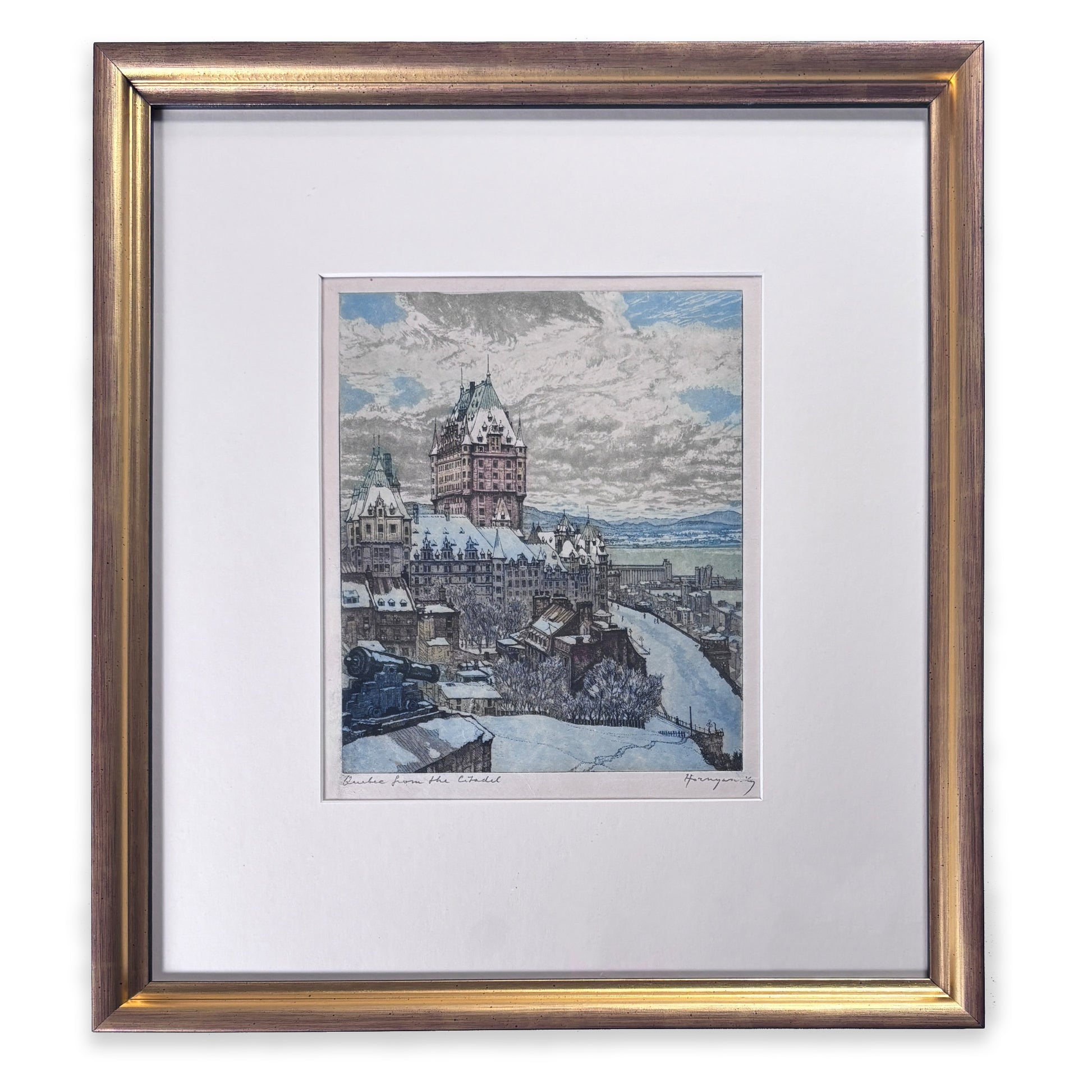Nicholas Hornyansky - Quebec From the Citadel