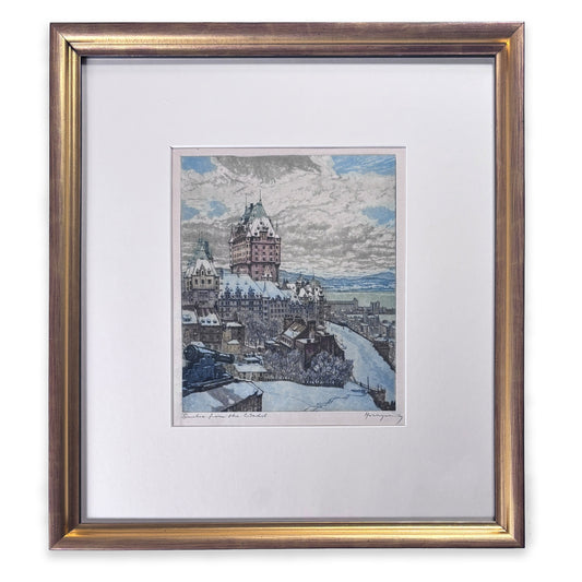 Nicholas Hornyansky - Quebec From the Citadel