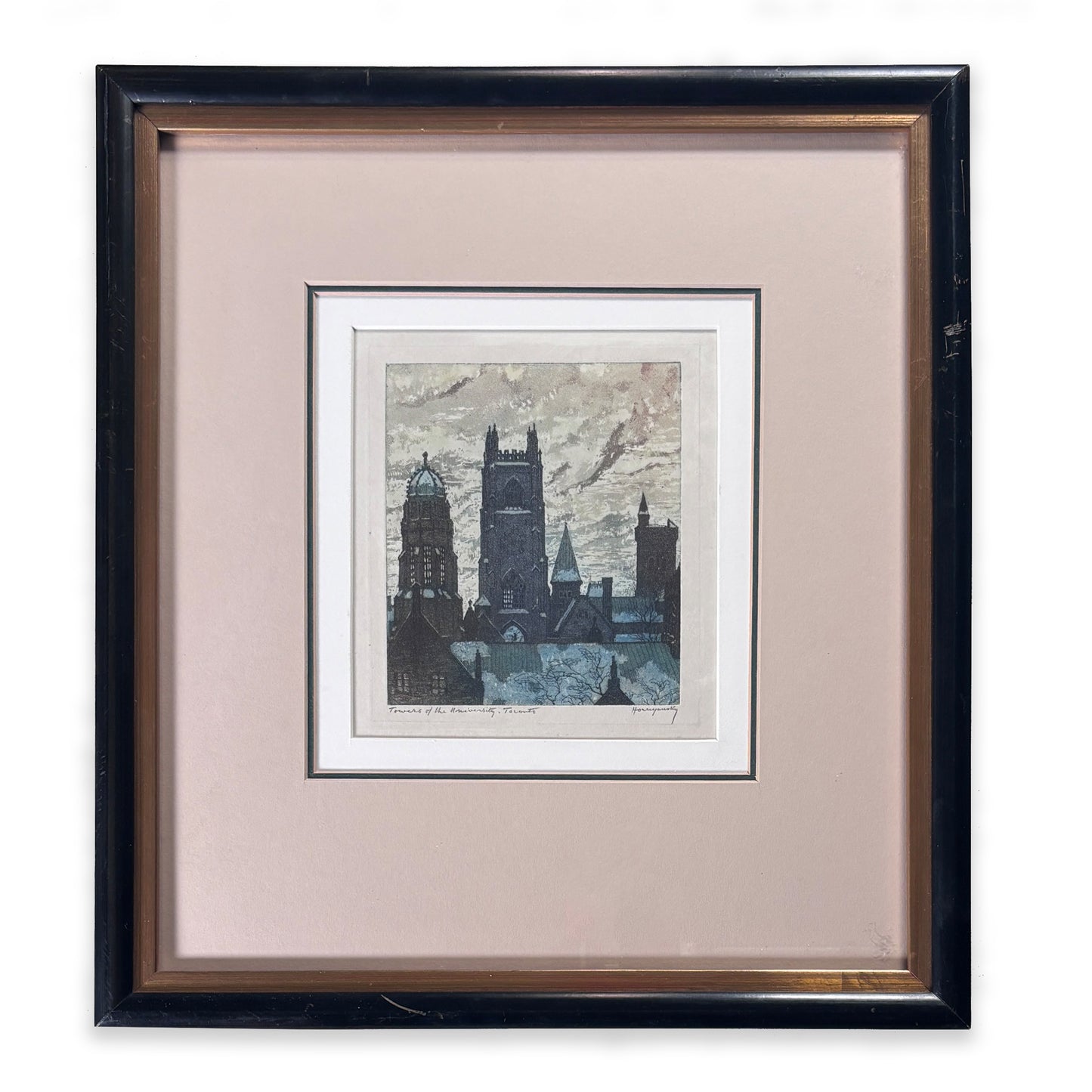 Nicholas Hornyansky - Towers of the University, Toronto