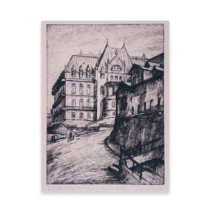Simone Hudon - L'Hotel-Dieu-die-Precieux-Sans-Quebec - McCanse Art