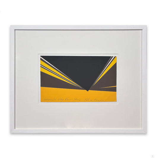 Rita Letendre - New Year's Card from Rita Letendre and Kosso Eloul