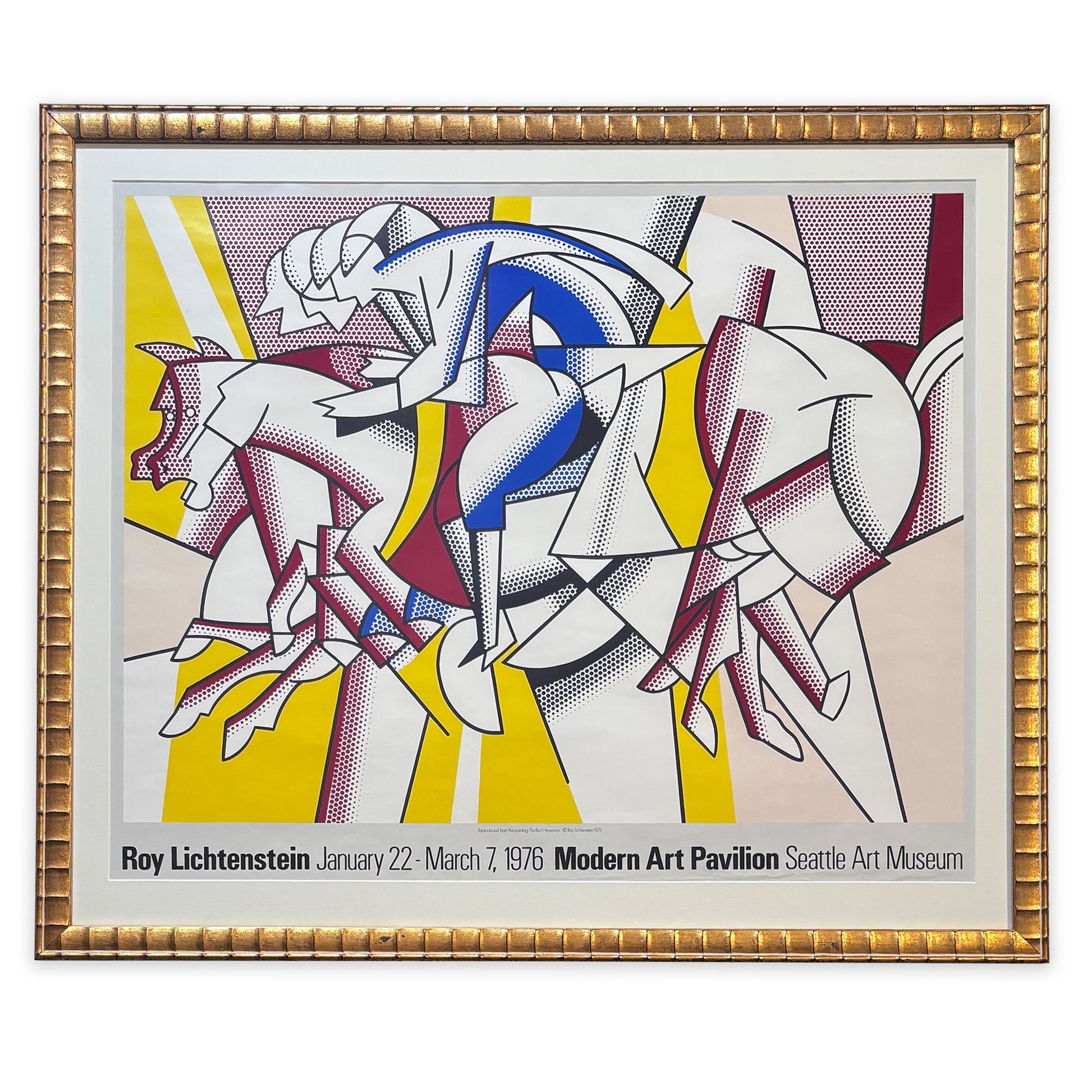 ROY LICHTENSTEIN. 1976. Modern Art Pavilion Seattle Art Museum.