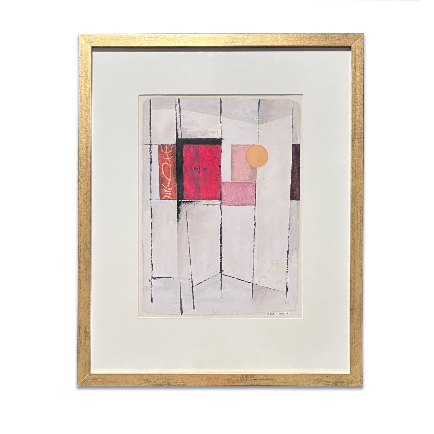 Grant Kenneth MacDonald - Screen with Red Panels