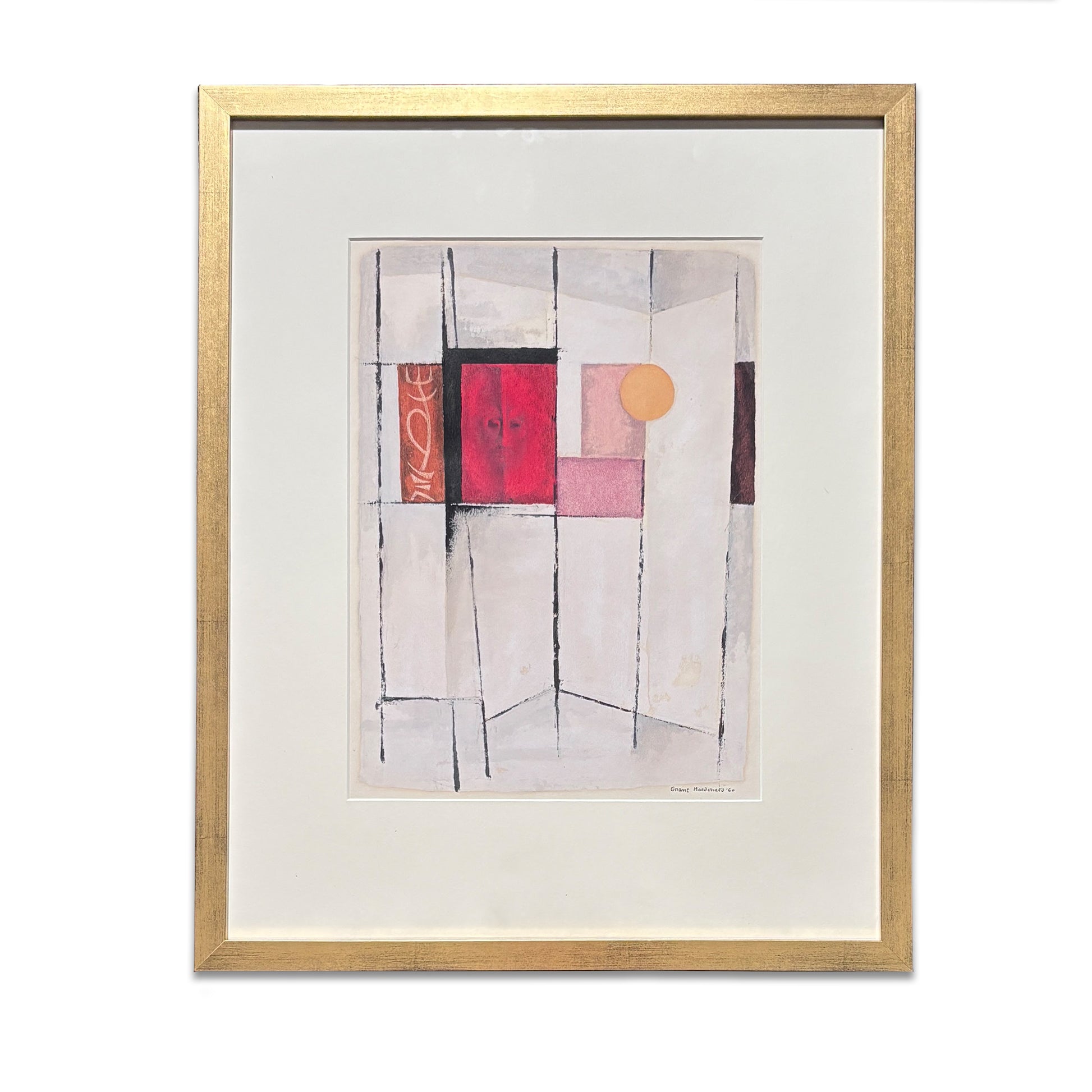 Grant Kenneth MacDonald - Screen with Red Panels