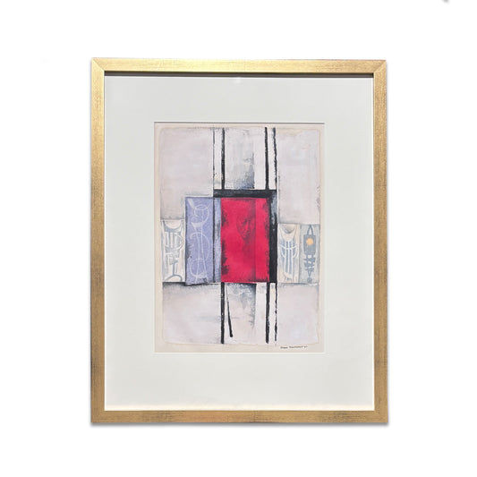 Grant Kenneth MacDonald - Screen with Mask and Forms